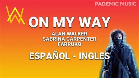 on my way letra español.